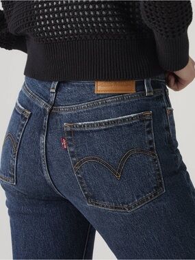 Levi's Dark Blue Women's Wedgie Jeans